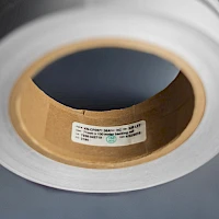 lateral flow backing card roll