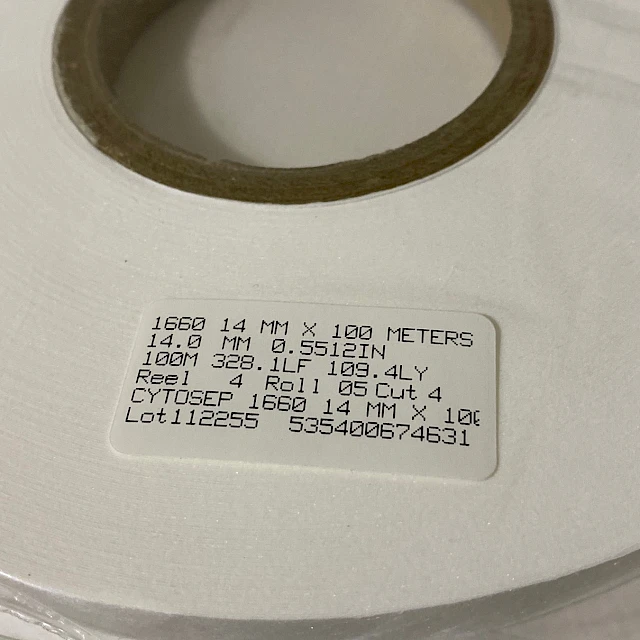 Cytosep 1660 roll label 14mm