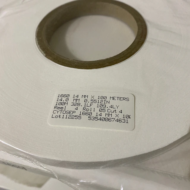 Cytosep 1660 white media roll with label