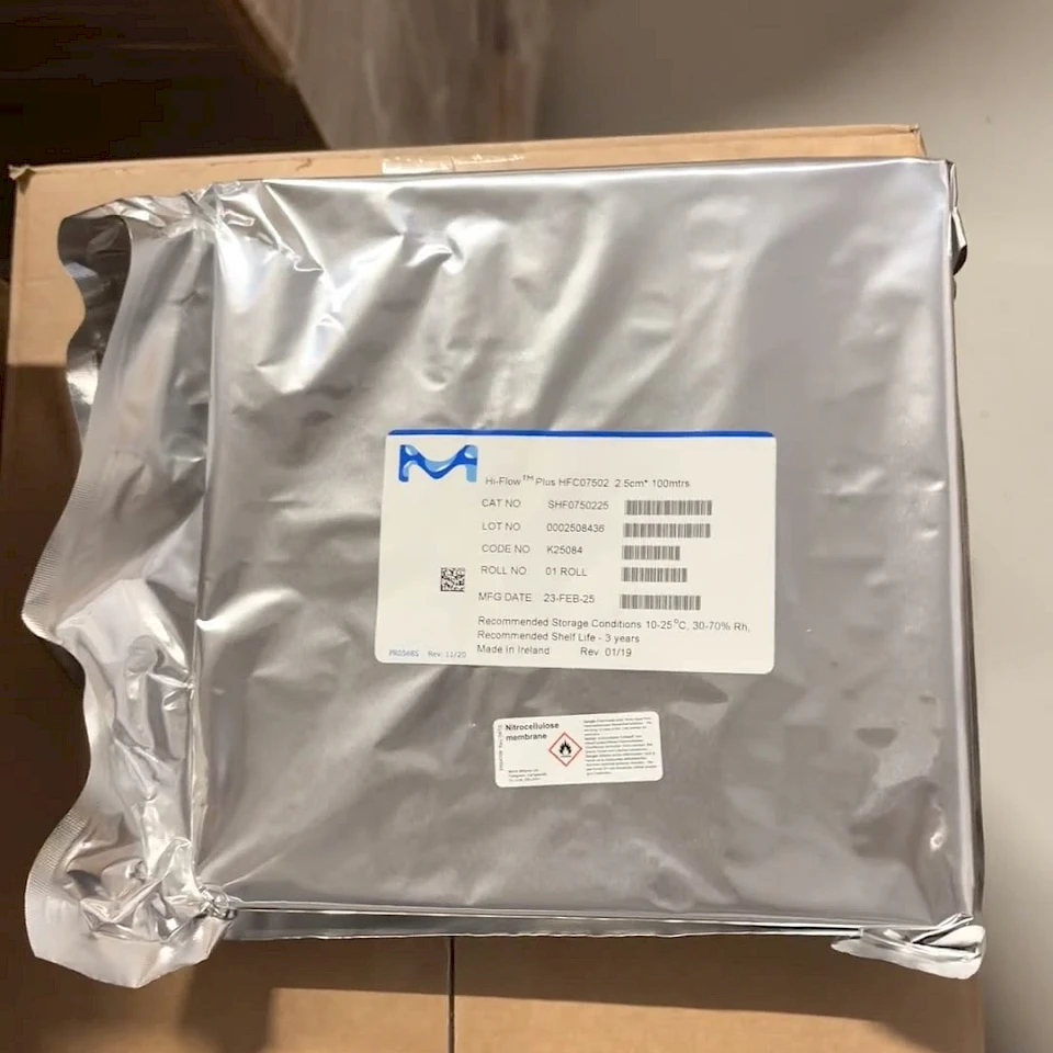 Foil pouch membrane pack on carton