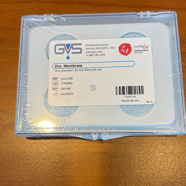 Gvs disc membrane box top view