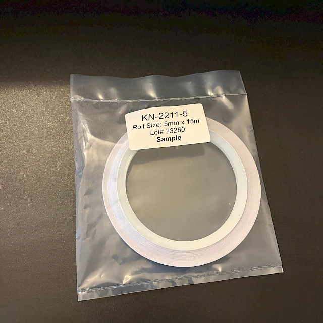 KN 2211 5 sample tape roll in bag