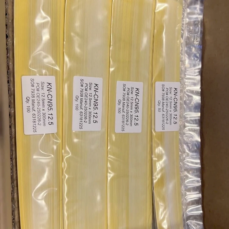 KN cn95 card bundles packed in carton