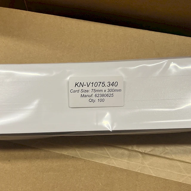 KN v1075 card bundle in plastic bag
