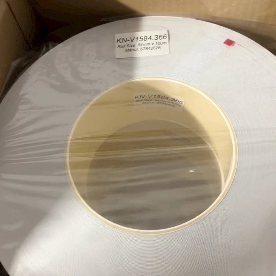 KN v1584 roll in open carton