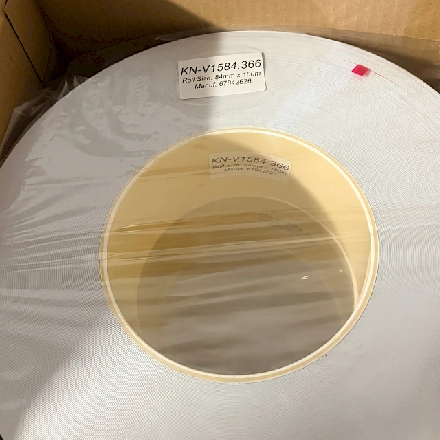 KN v1584 roll in open carton