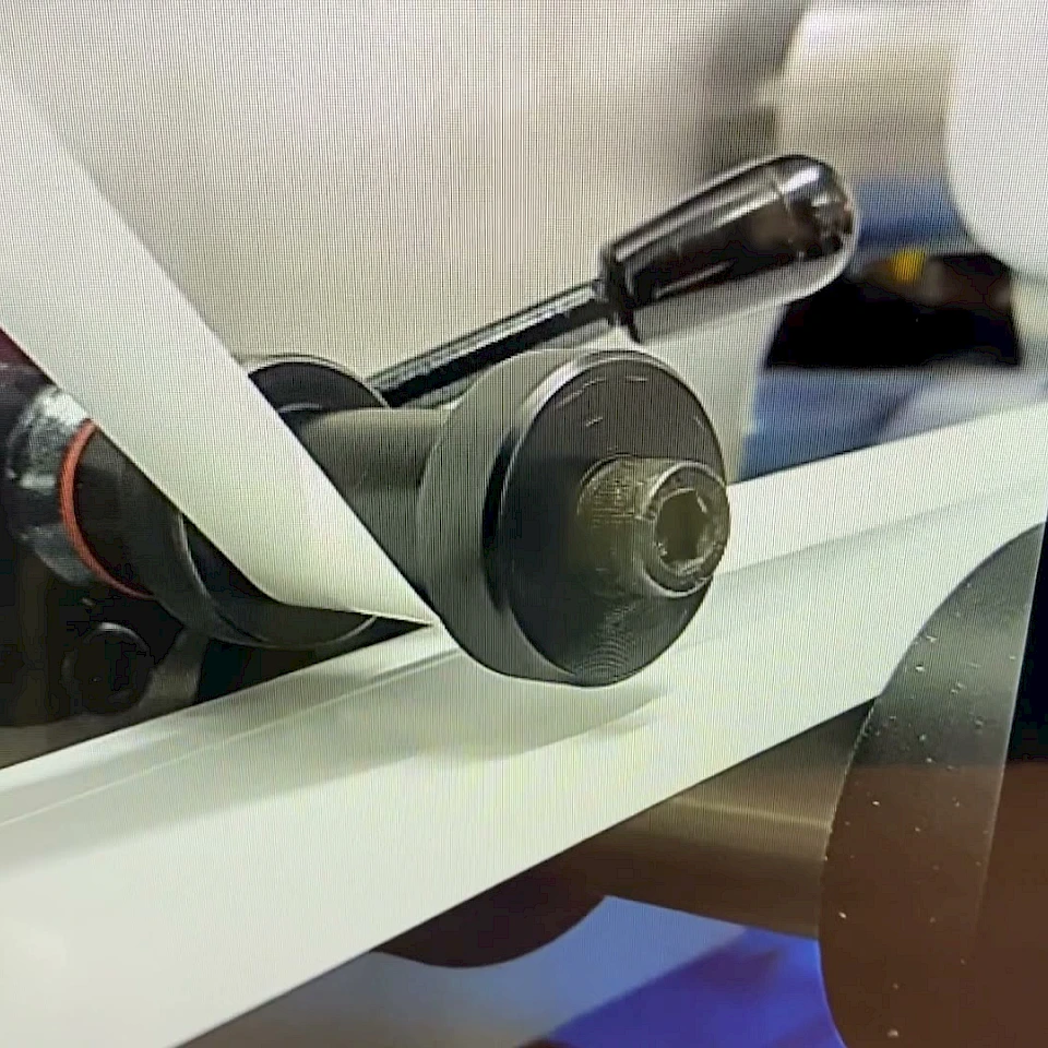 Laminator roller screen photo