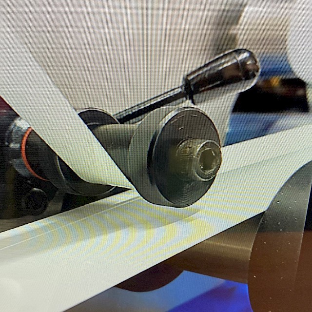 Laminator roller screen photo