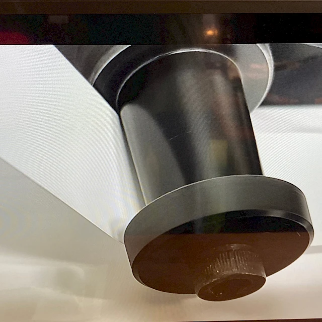 Laminator unwind screen photo