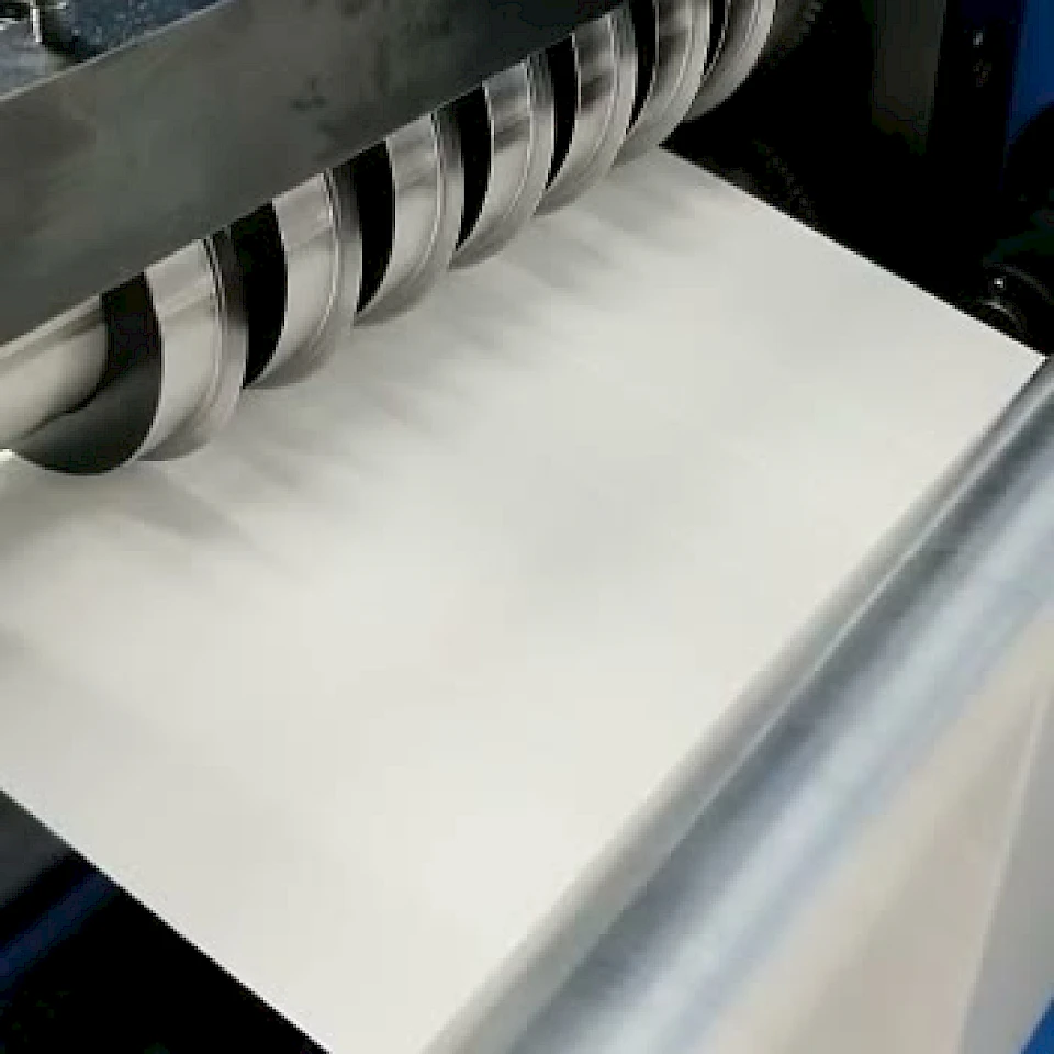 Substrate slitting machine tour