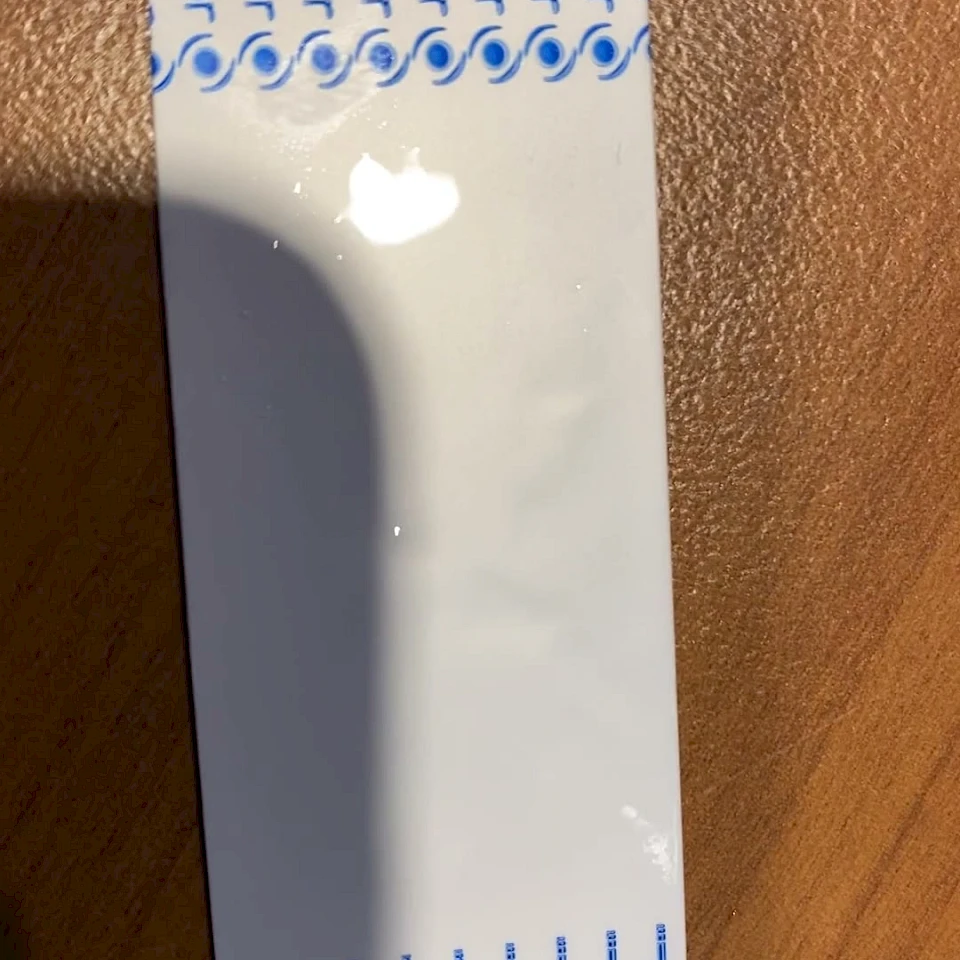 Unisensor printed cover tape strip