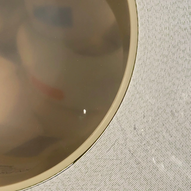 White tape roll core close up